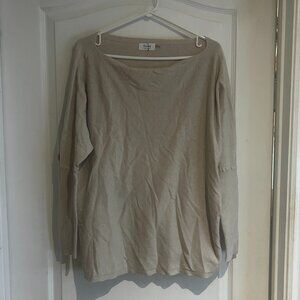 Bluivy Beige Knit Sweater – Size S